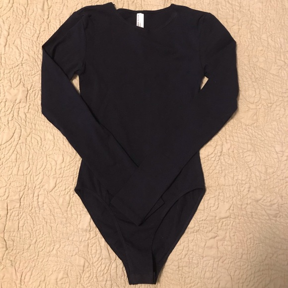 American Apparel Tops - American Apparel Long Sleeve Bodysuit
